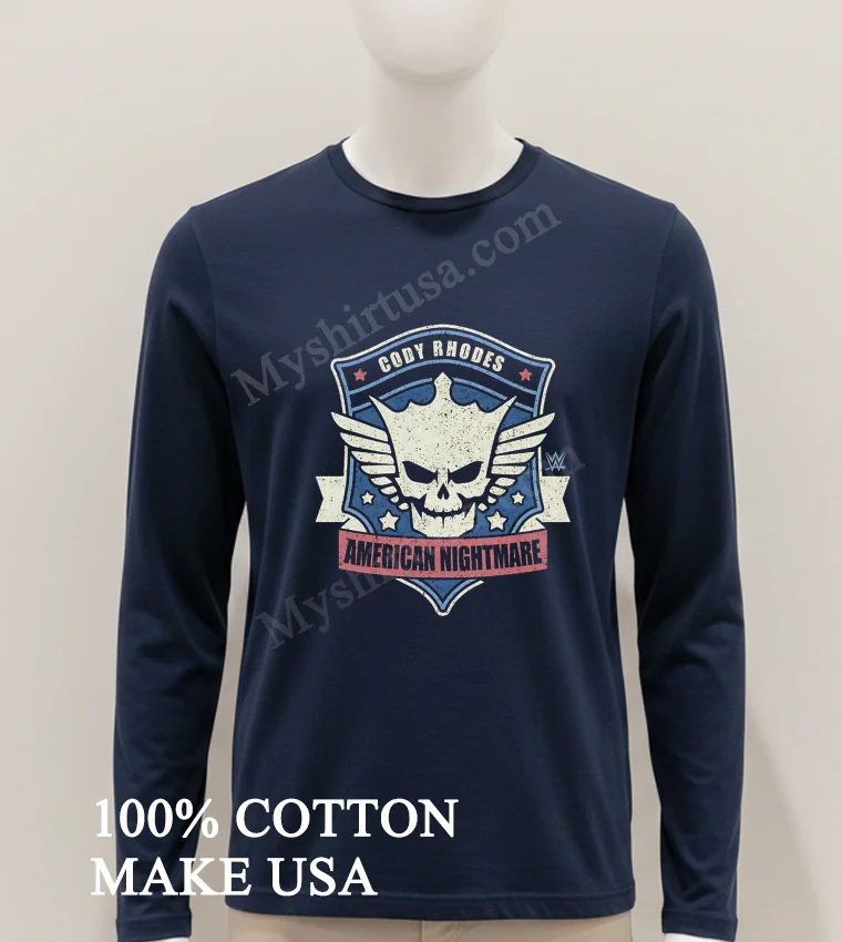 Cody Rhodes American Nightmare Skull And Wings Graphic Shirt Hoodie Shirt 1