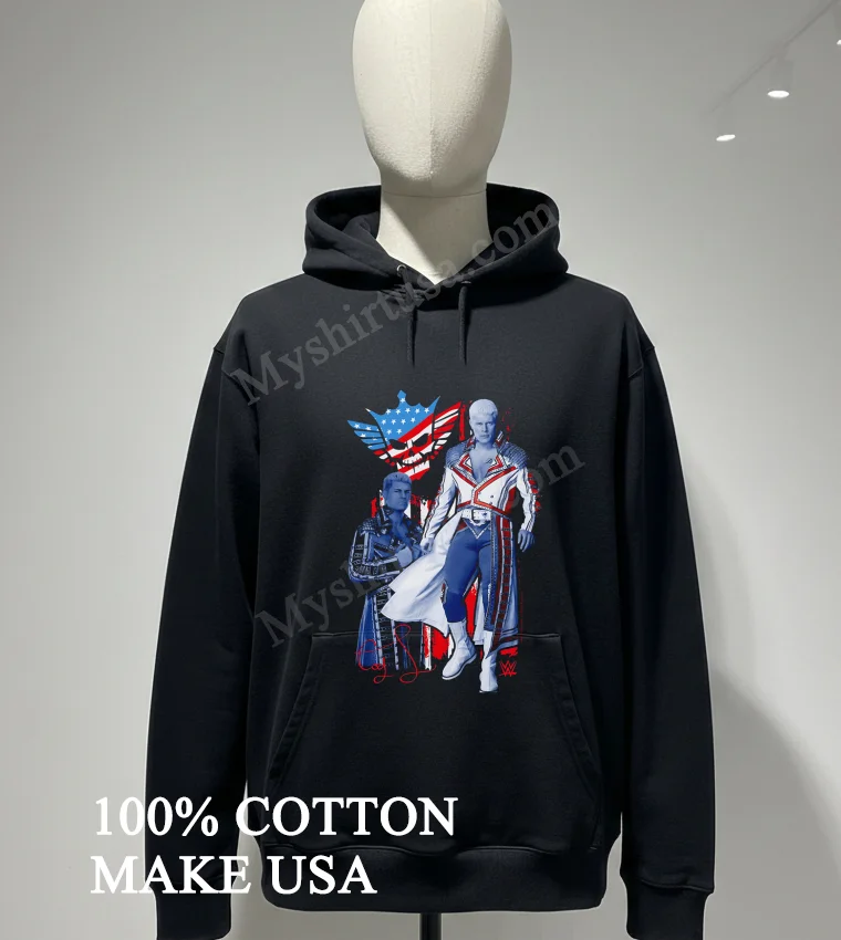 Cody Rhodes American Nightmare Wwe Logo Wrestling Star Shirt Hoodie Shirt