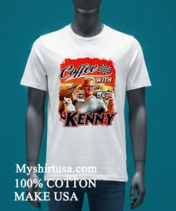 Coffee With Kenny Graphic Shirt White T Shirt 3
