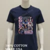 Cole World J Cole Lyric Collage Portrait Shirt Navy Shirt 1