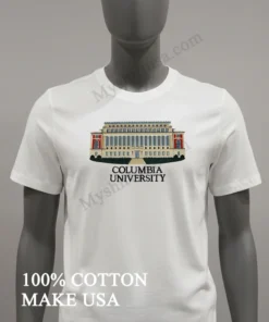 Columbia University Low Memorial Library Building Graphic funny america t-shirts