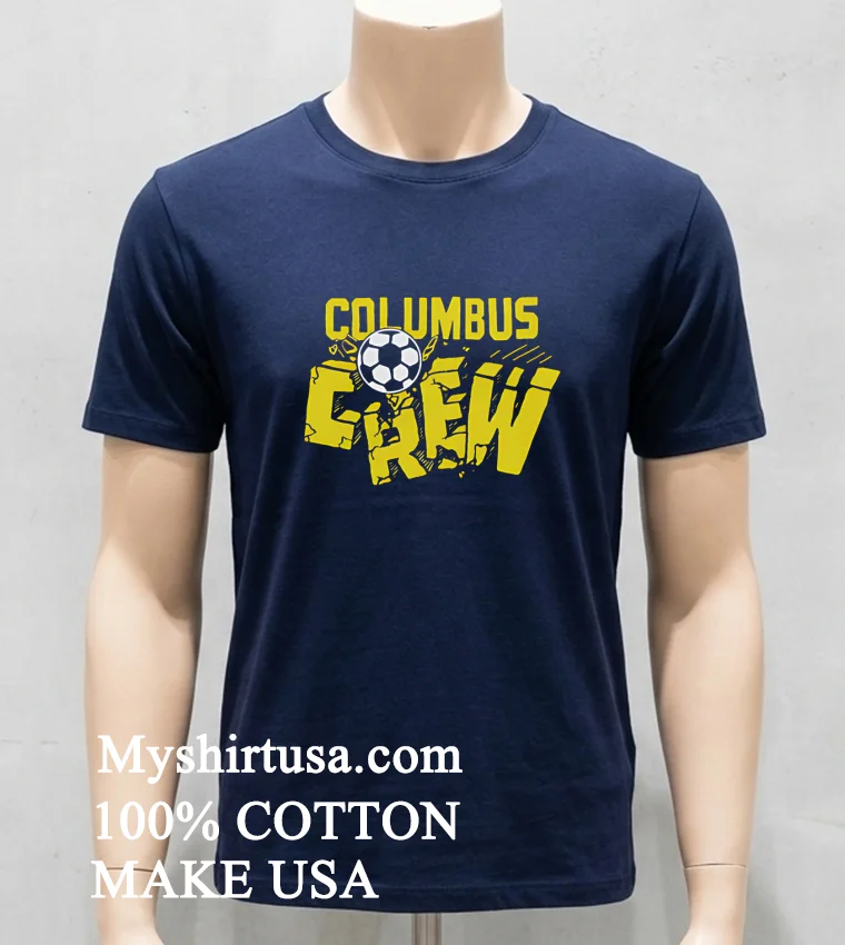 Columbus Crew Soccer Shirt Navy Shirt