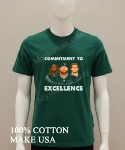 Commitment To Excellence Raiders Players Portrait funny america t-shirts