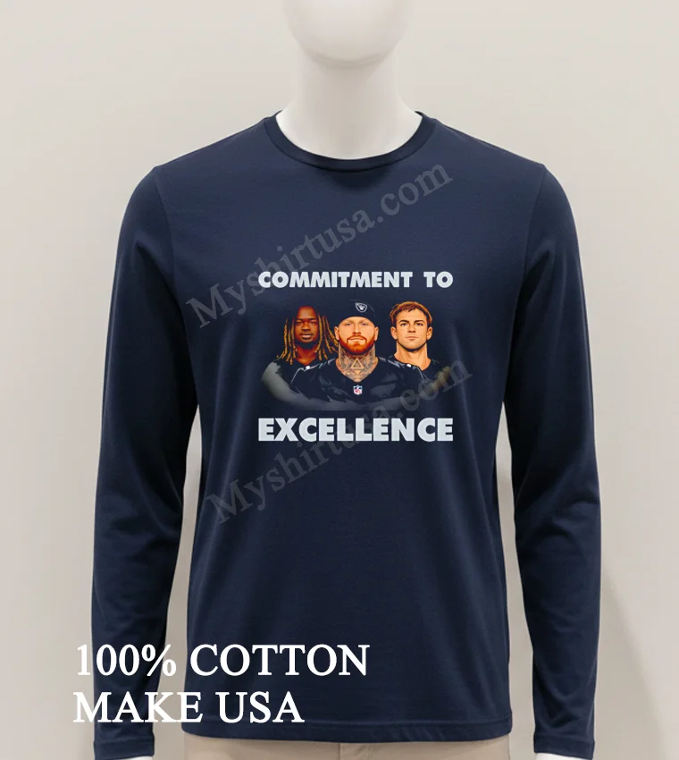 Commitment To Excellence Raiders Players Portrait Shirt Hoodie Shirt 1