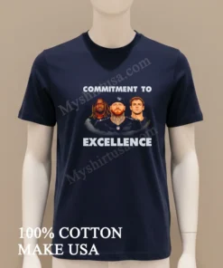Commitment To Excellence Raiders Players Portrait funny america t-shirts