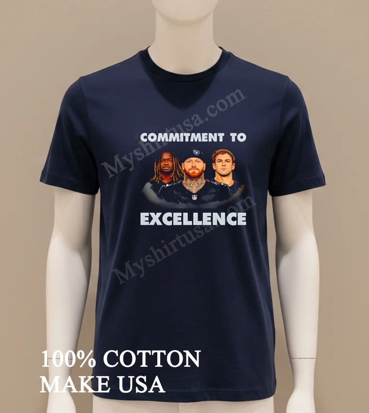 Commitment To Excellence Raiders Players Portrait funny america t-shirts - navy-shirt Commitment To Excellence Raiders Players Portrait Shirt Navy Shirt
