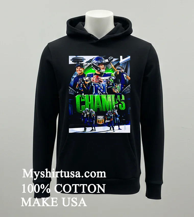 Congrats Seattle Seahawks Won Nfc Championship 2025 Shirt Balck Shirt