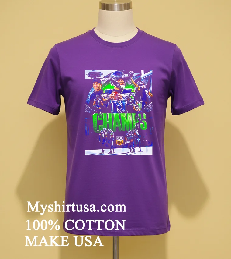 Congrats Seattle Seahawks Won Nfc Championship 2025 Shirt Purple Shirt