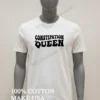 Constipation Queen Crown Graphic Shirt White T Shirt