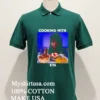 Cooking With Kya Meme Shirt Green Shirt