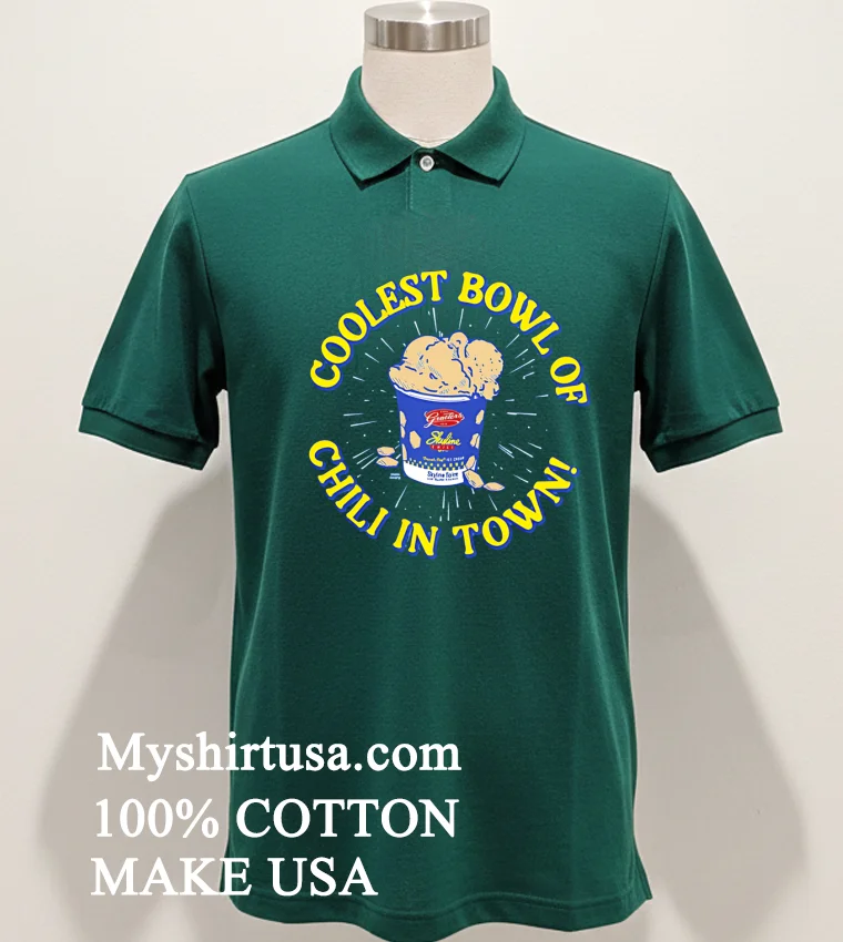 Coolest Bowl Of Chili In Town Graeter S Vs Skyline Chili Shirt - green-shirt Coolest Bowl Of Chili In Town Graeters Vs Skyline Chili Shirt Green Shirt