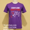 Courtland Sutton Denver Player Name Shirt Purple Shirt