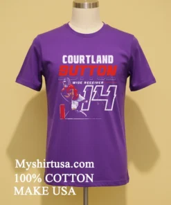 Courtland Sutton Denver Player Name Shirt