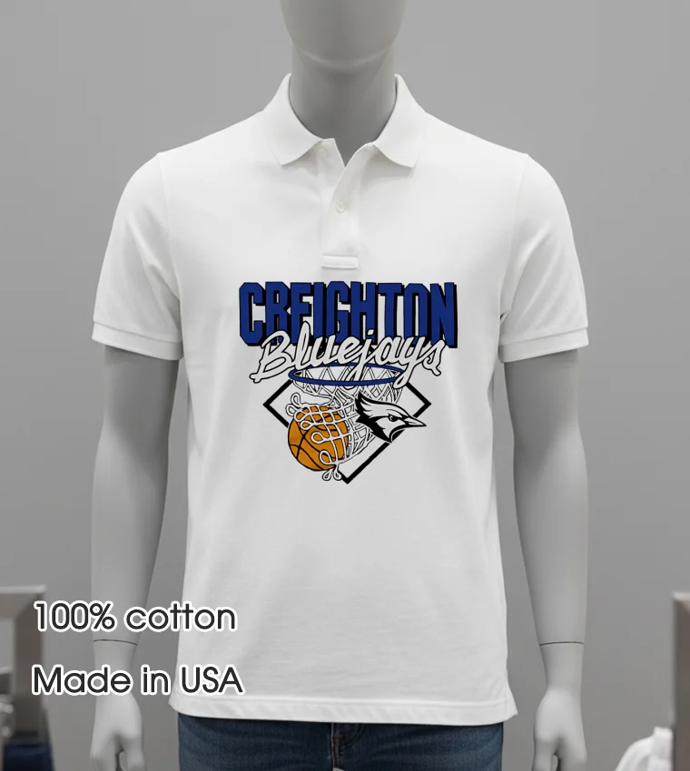 Creighton Bluejays Creighton University Shirt - white-t-shirt Creighton Bluejays Creighton University Shirt White T Shirt 2