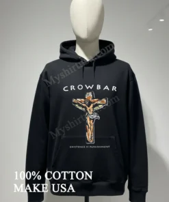 Crowbar Existence Is Punishment Crucifixion funny america t-shirts