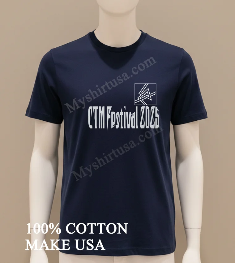 Ctm Festival 2025 Shirt Navy Shirt
