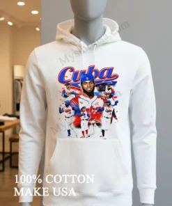 Cuba Baseball Players Team Logo Graphic funny america t-shirts