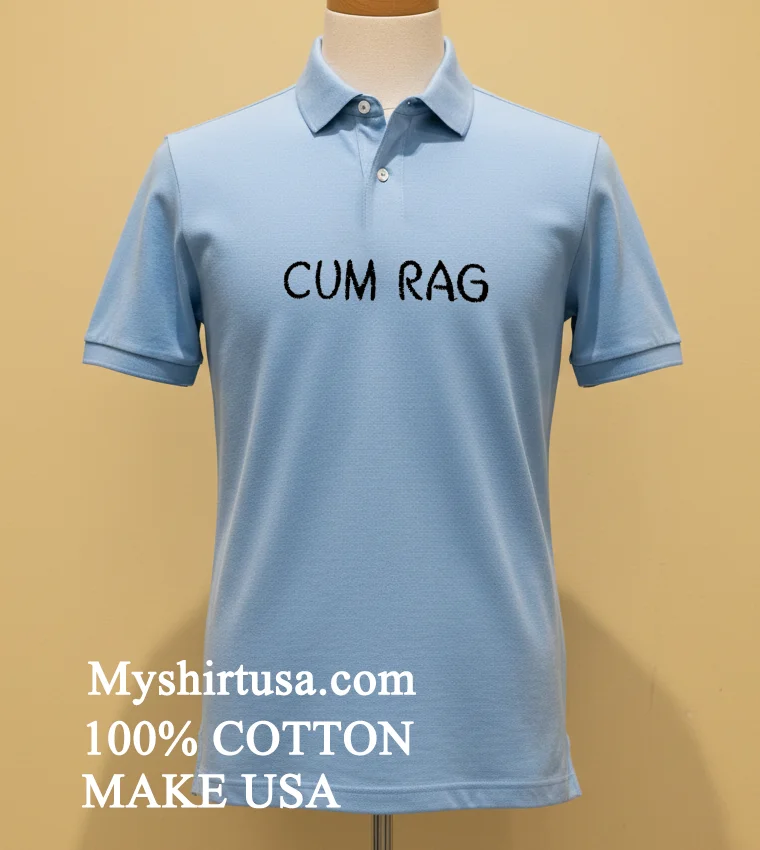 Cum Rag Shirt - blue-shirt Cum Rag Shirt Blue Shirt