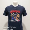 Cunningham Detroit Pistons Basketball 2 Signature Shirt Navy Shirt