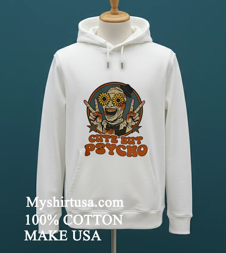 Cute But Psycho Shirt - white-t-shirt Cute But Psycho Shirt White T Shirt 1