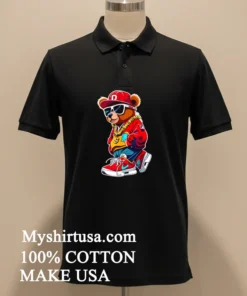 Cute Hip Hop Teddy Bear Shirt