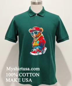 Cute Hip Hop Teddy Bear Shirt