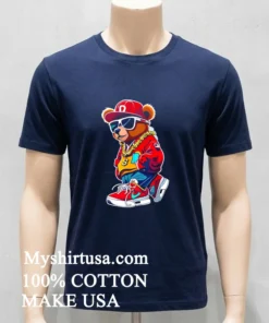 Cute Hip Hop Teddy Bear Shirt