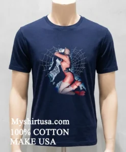 Cvla X Marvel Spiderman And Mary Jane Shirt Navy Shirt