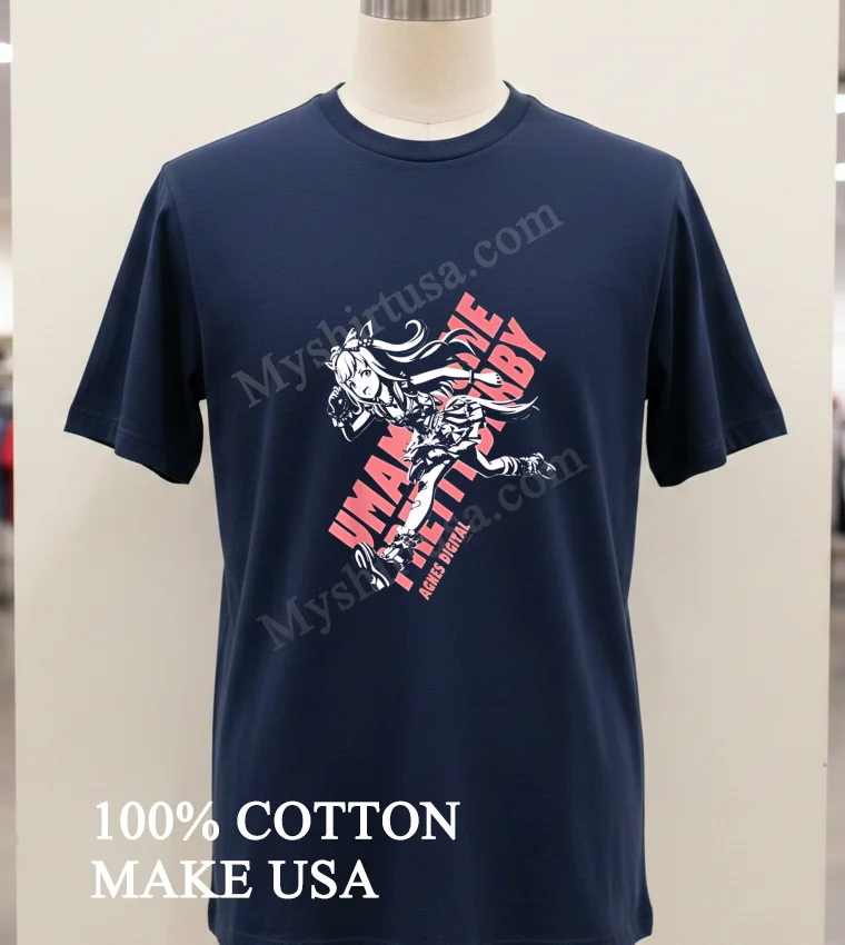 Cygames Umamusume Pretty Derby Agnes Digital Shirt Navy Shirt 1