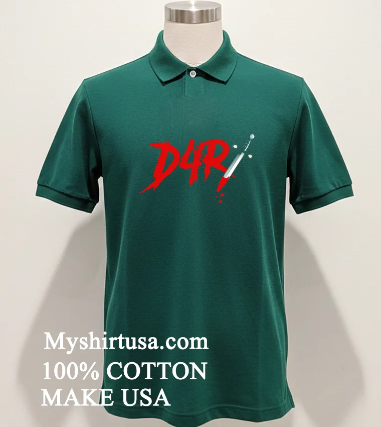 D4R Bloody Knife Shirt - green-shirt D4r Bloody Knife Shirt Green Shirt
