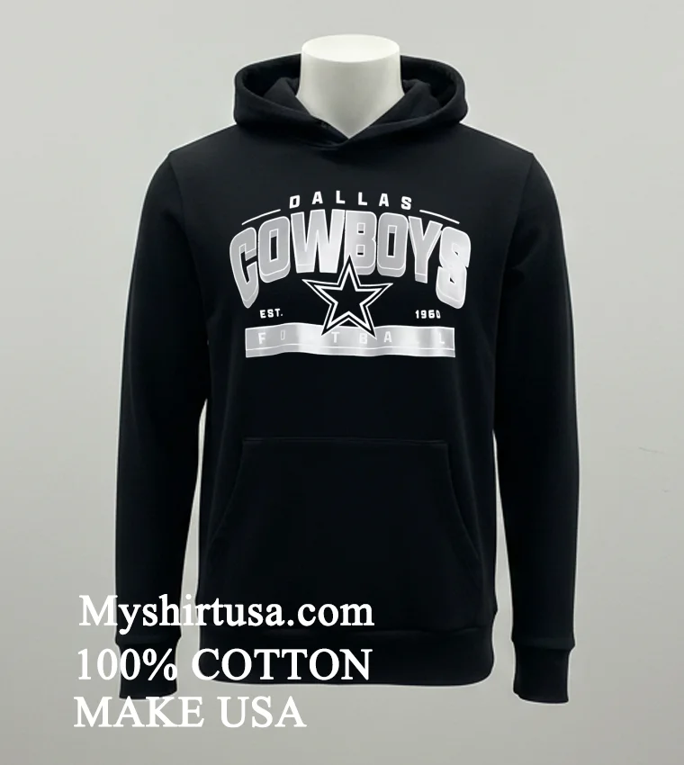 Dallas Cowboys Est 1960 Football Athletic Banner Shirt Balck Shirt