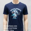Dallas Cowboys Mens Football Skeleton Player Burning Shirt Navy Shirt