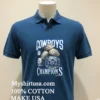 Dallas Cowboys Merchandise 5x Rings Shirt Navy Shirt 2