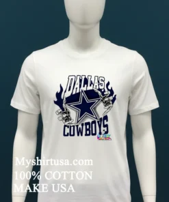 Dallas Cowboys Skeleton Hands Flaming Logo Lx Super Bowl Championship Shirt