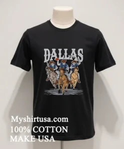 Dallas Cowboys Skeletons On Horses Football Shirt
