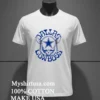 Dallas Cowboys Skull Shirt White T Shirt 3