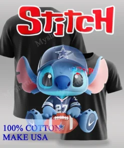 Dallas Cowboys X Stitch Christmas 2025 Two Sides funny america t-shirts