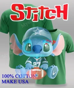 Dallas Cowboys X Stitch Christmas 2025 Two Sides funny america t-shirts