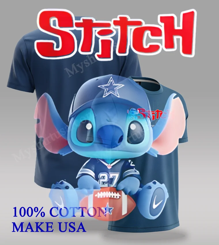 Dallas Cowboys X Stitch Christmas 2025 Two Sides Shirt Navy Shirt