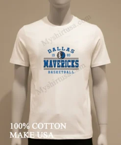 Dallas Mavericks White Sport Drop Bingham funny america t-shirts