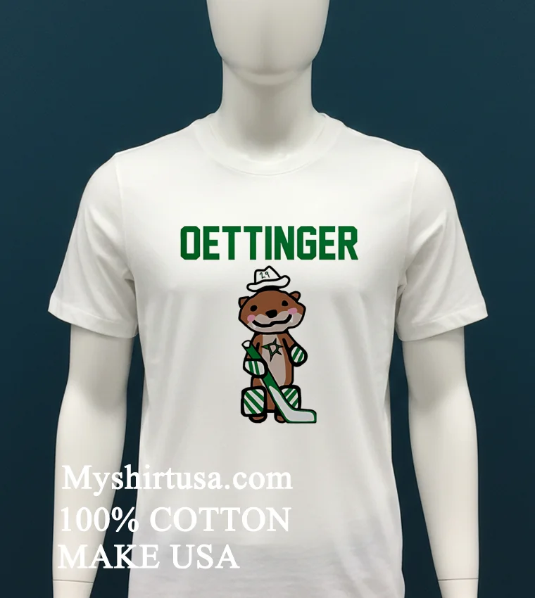 Dallas Stars Oettinger Hockey Weasel Shirt White T Shirt 1