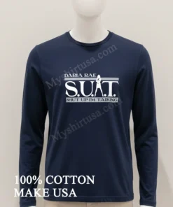 Daria Rae S.u.a.t. Shut Up Im Talking Silhouette funny america t-shirts