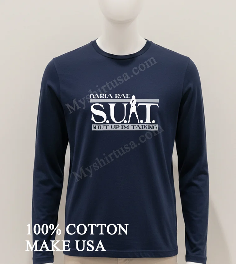 Daria Rae Suat Shut Up Im Talking Silhouette Shirt Hoodie Shirt 1