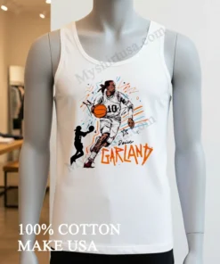 Darius Garland Cleveland Cavaliers Basketball Player Sketch Art Shirt