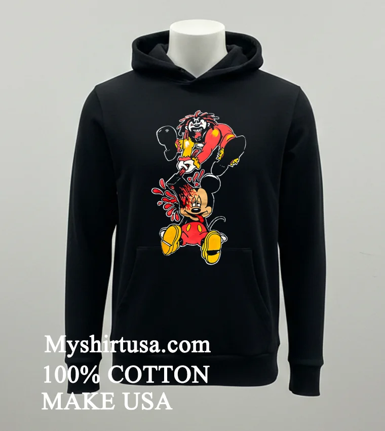 Dark Parody Cartoon Character Horror Clown Mickey new t-shirt - balck-shirt Dark Parody Cartoon Character Horror Clown Mickey Shirt Balck Shirt