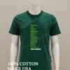 Darnold K9 Jsn Kupp Shaheed List Of Football Player Names Shirt Green Shirt