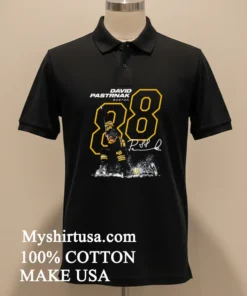 David Pastrnak 88 Boston Bruins Hockey Signature Shirt