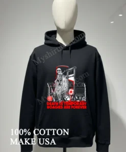 Death Is Temporary Hoagies Are Forever funny america t-shirts