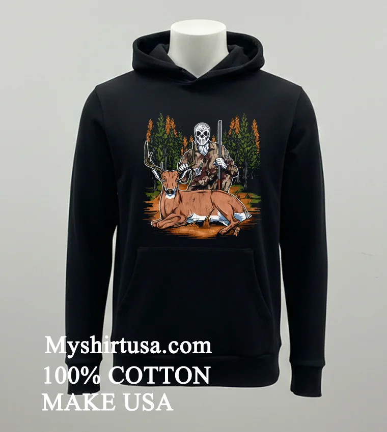 Deer Hunting Hunter Skeleton new t-shirt - balck-shirt Deer Hunting Hunter Skeleton Shirt Balck Shirt