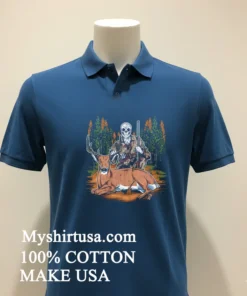 Deer Hunting Hunter Skeleton new t-shirt